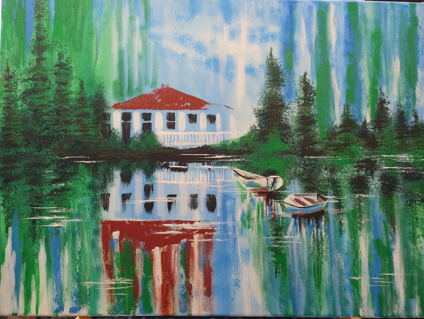 Village by the Lake