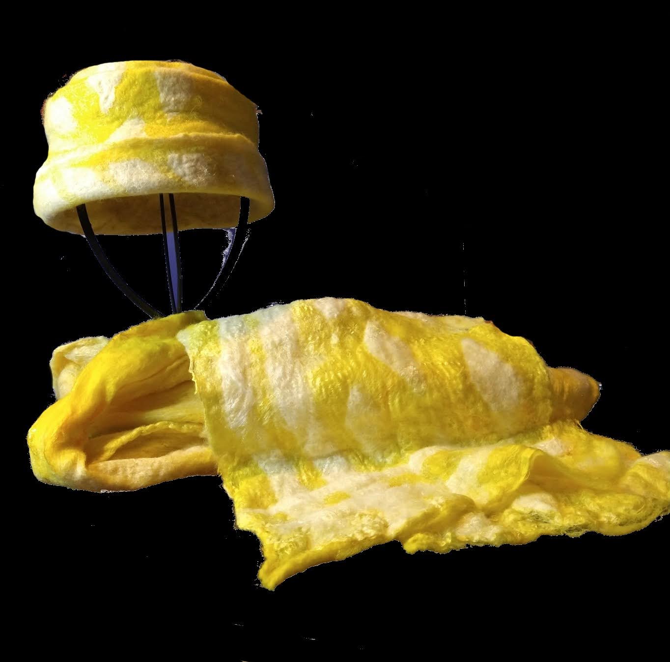 Lemon Butter Hat & Scarf