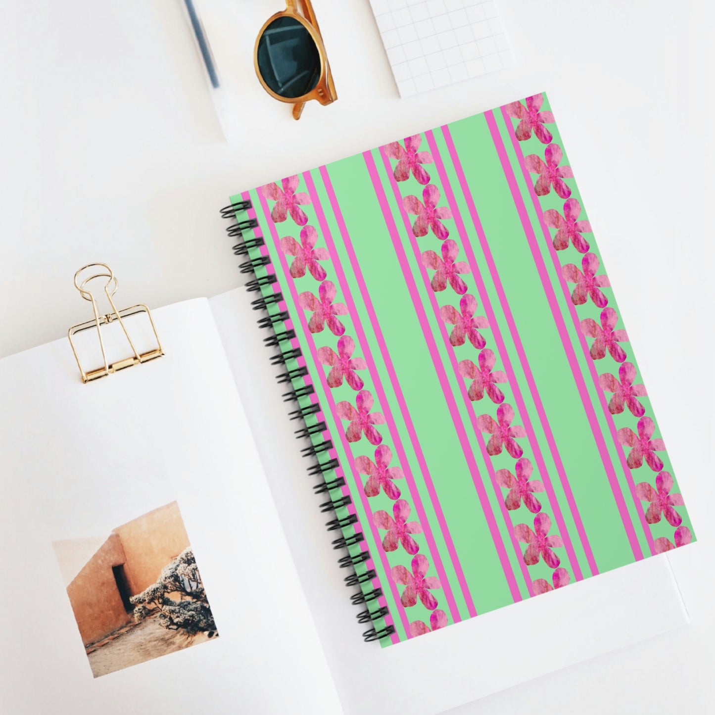 Summer Mint Spiral Notebook - Ruled Line