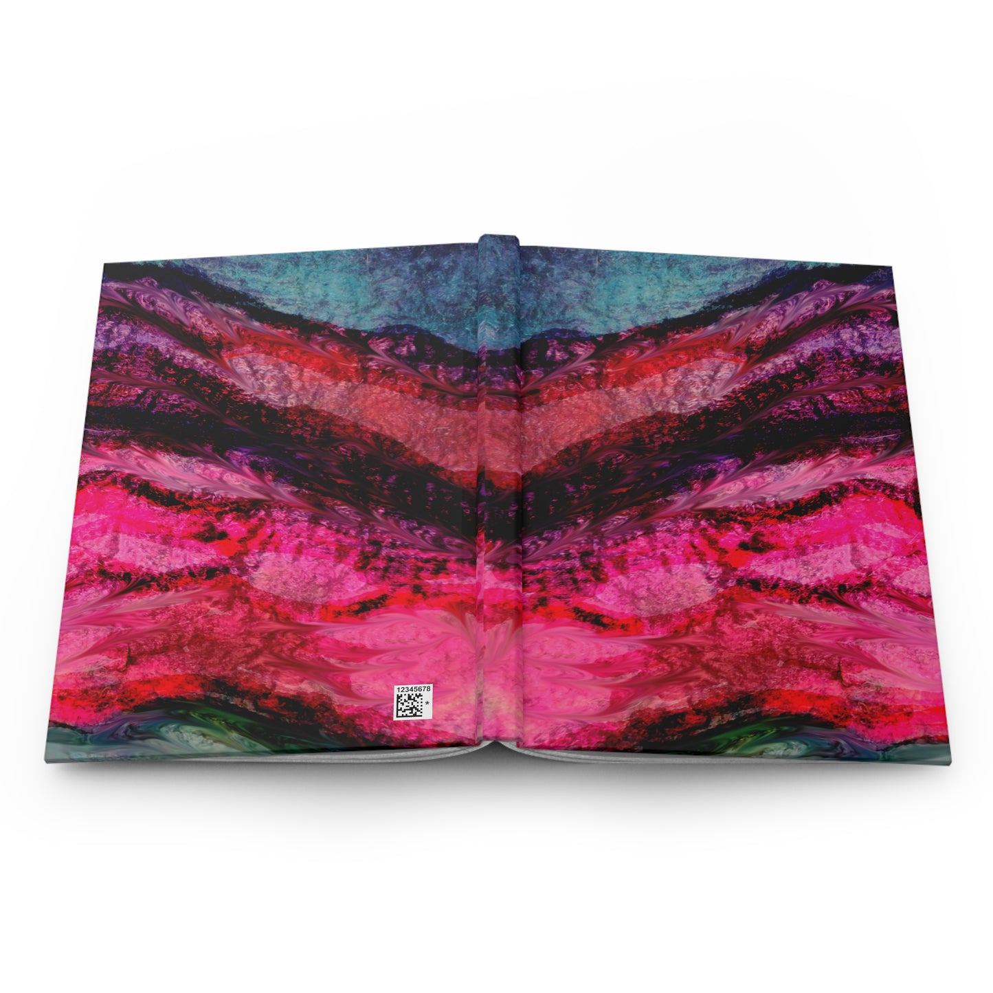 Purple Geode Hardcover Journal Matte