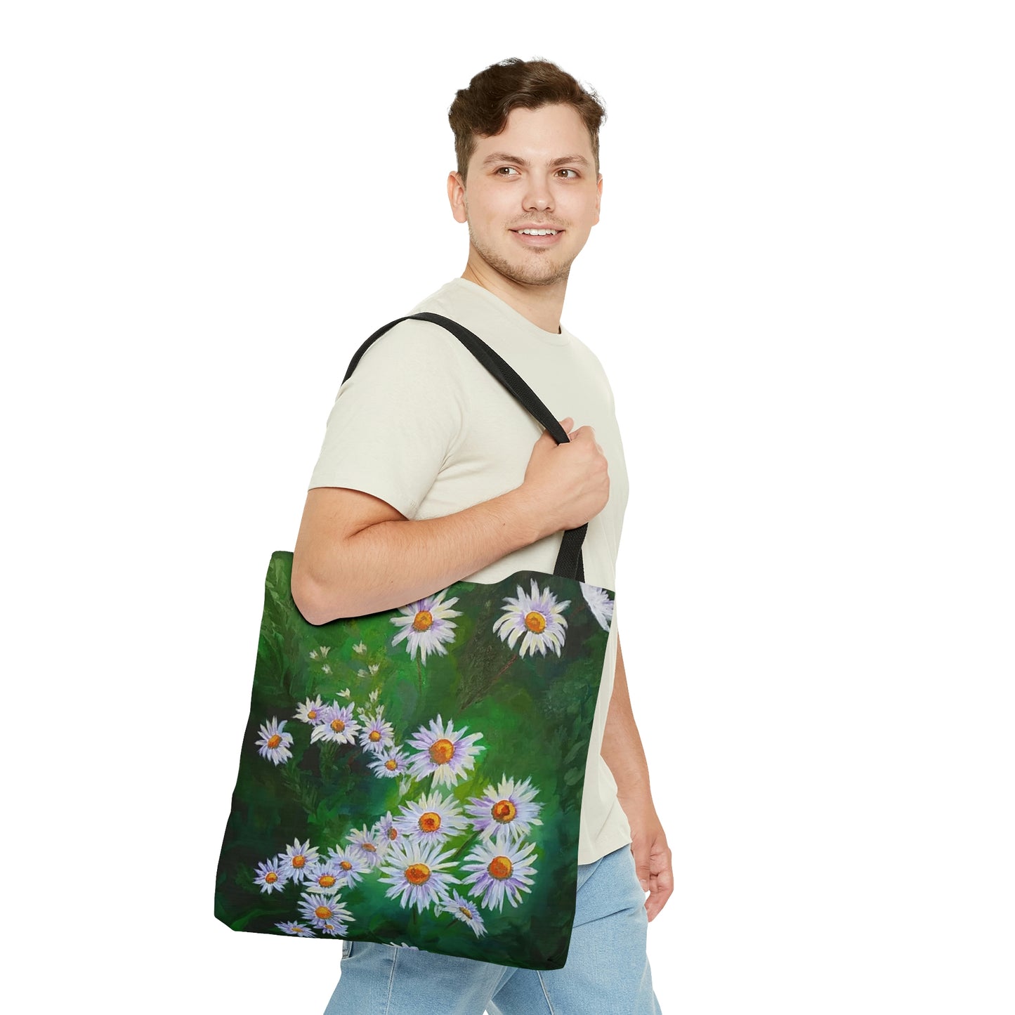 Wild Daisies AOP Tote Bag
