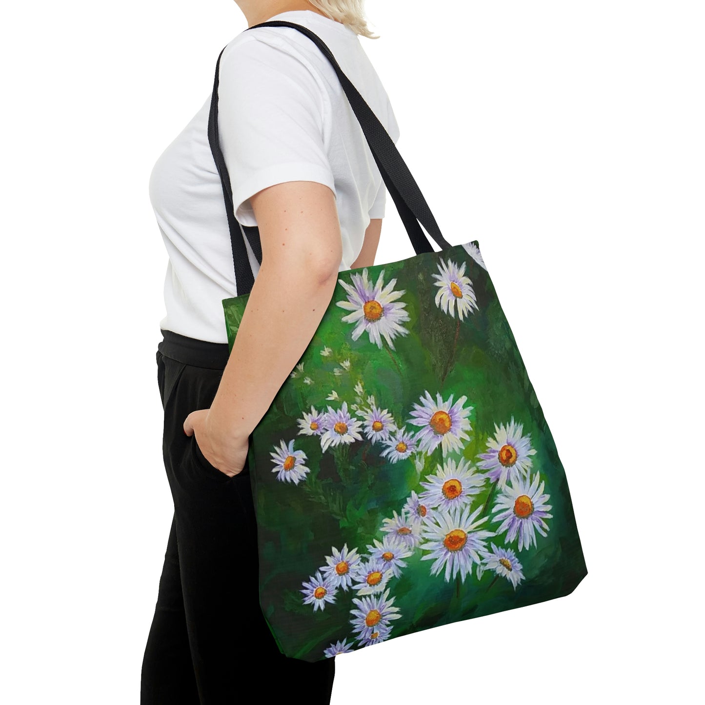 Wild Daisies AOP Tote Bag
