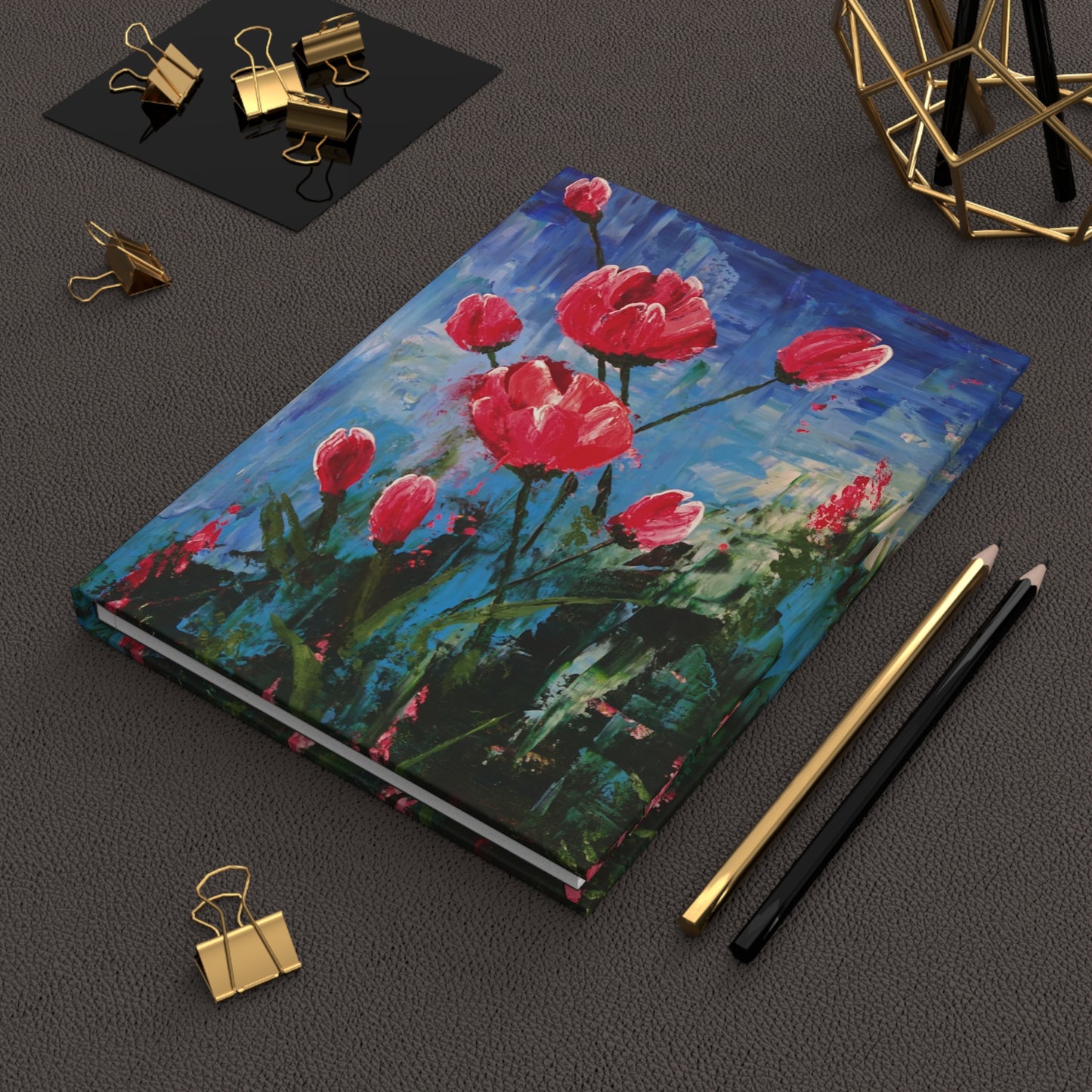 Tulips Hardcover Journal Matte