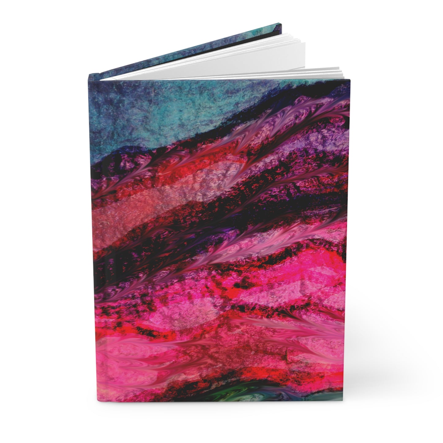 Purple Geode Hardcover Journal Matte