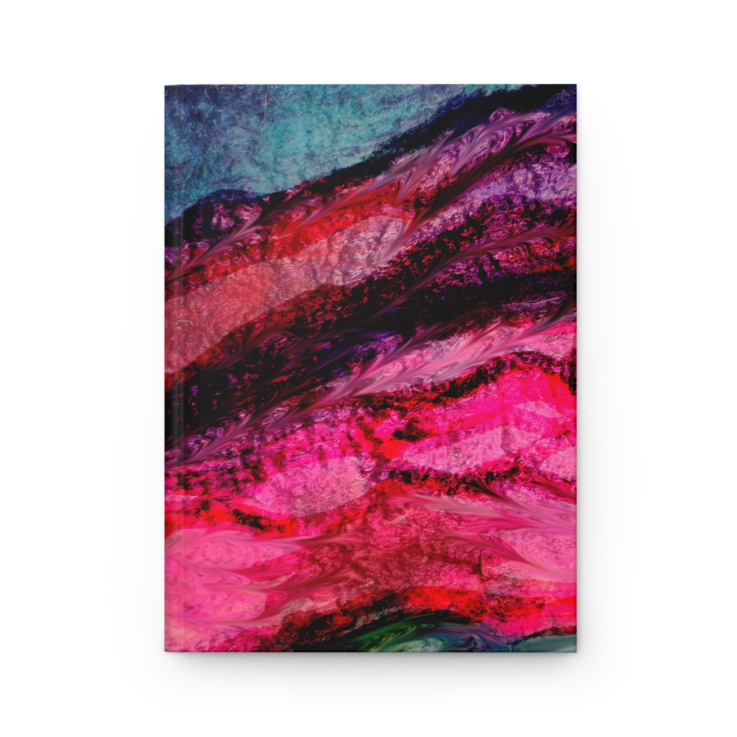 Purple Geode Hardcover Journal Matte