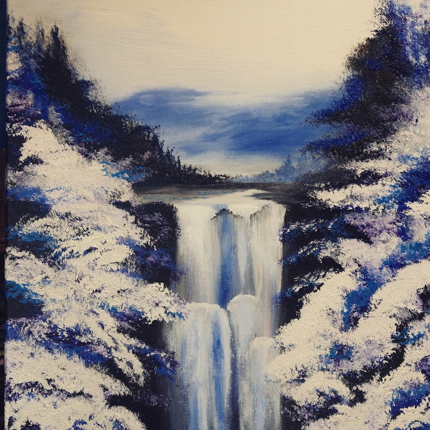 Waterfall in Blue