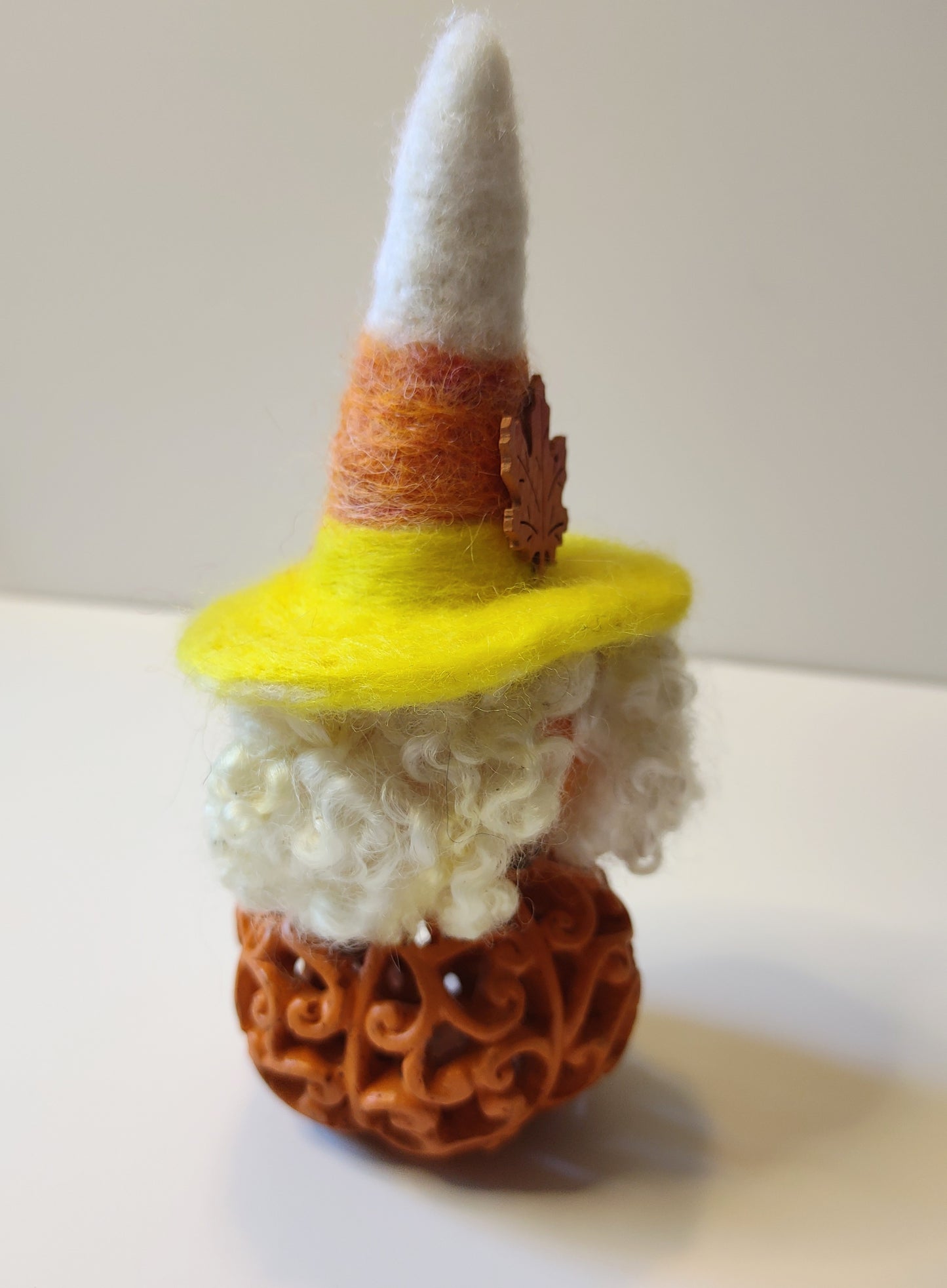 Candy corn gnome