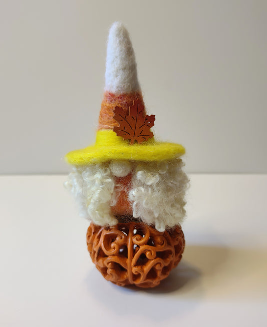 Candy corn gnome