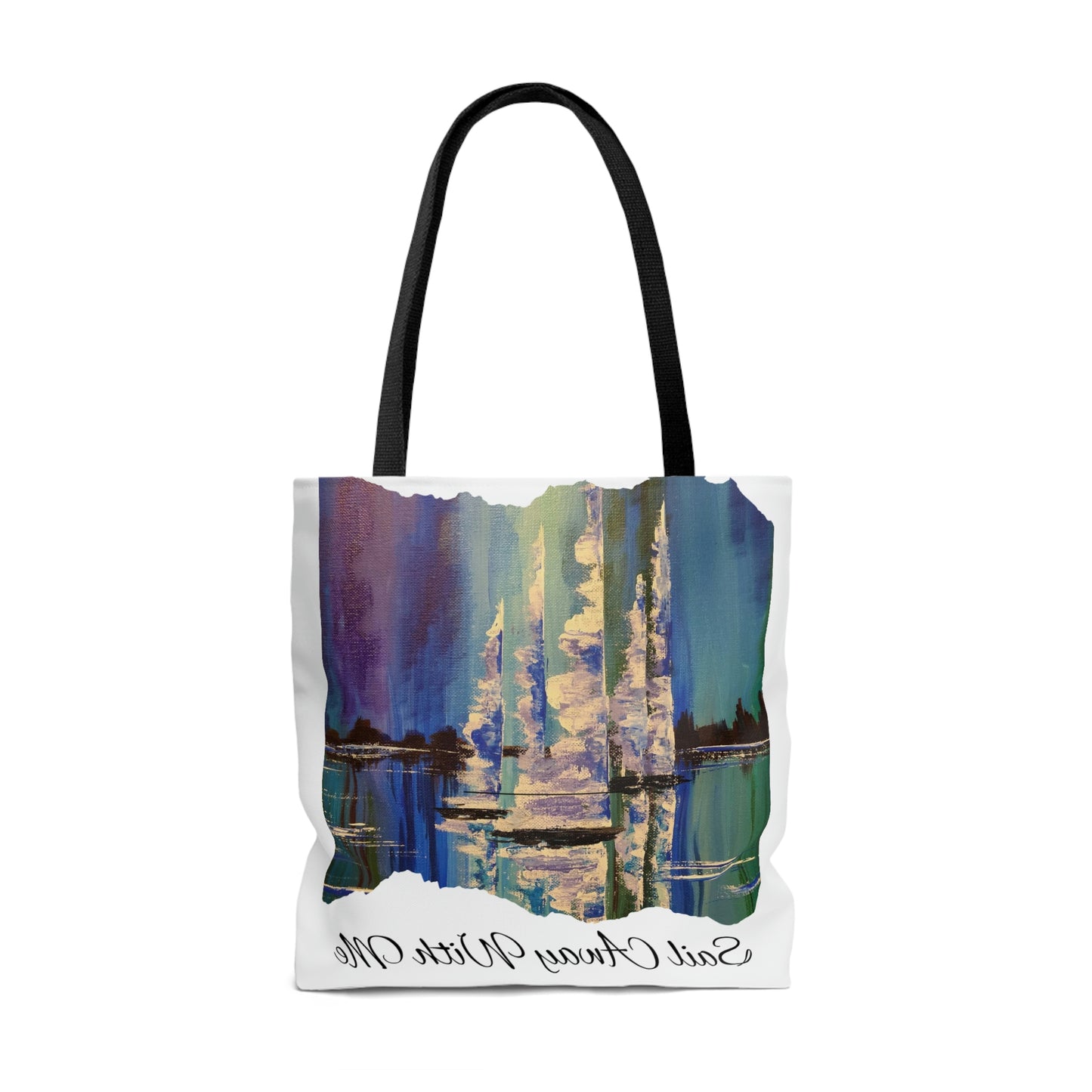 Sail Away With Me AOP Tote Bag
