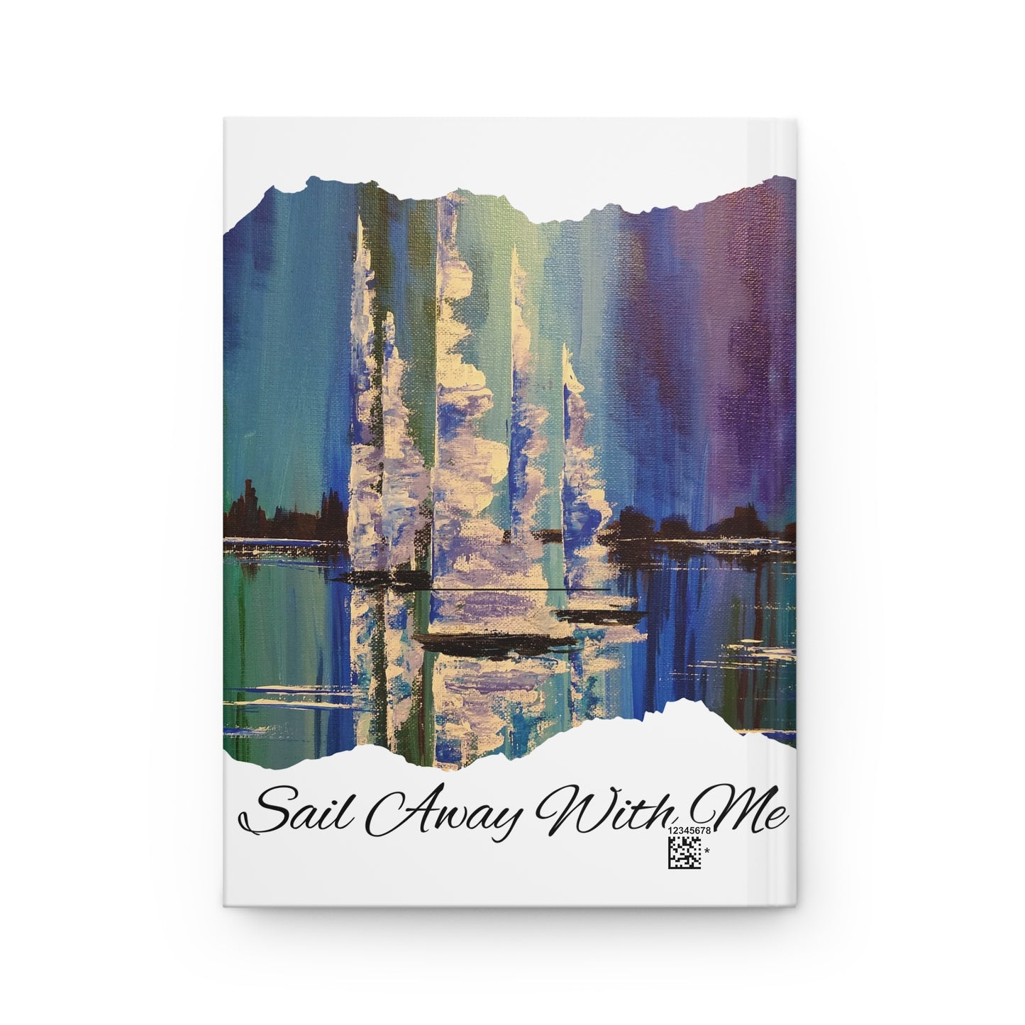 Sail Away With Me Hardcover Journal Matte