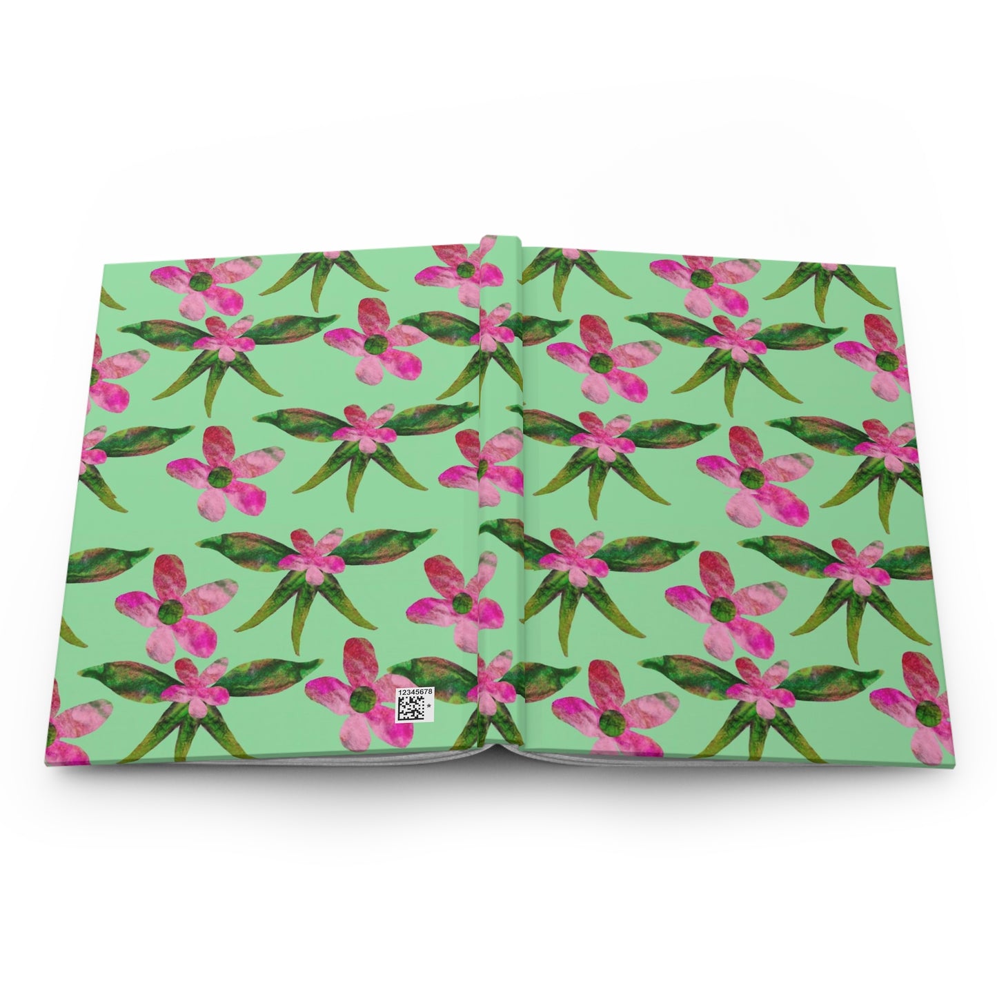 Tropical Flowers Hardcover Journal Matte