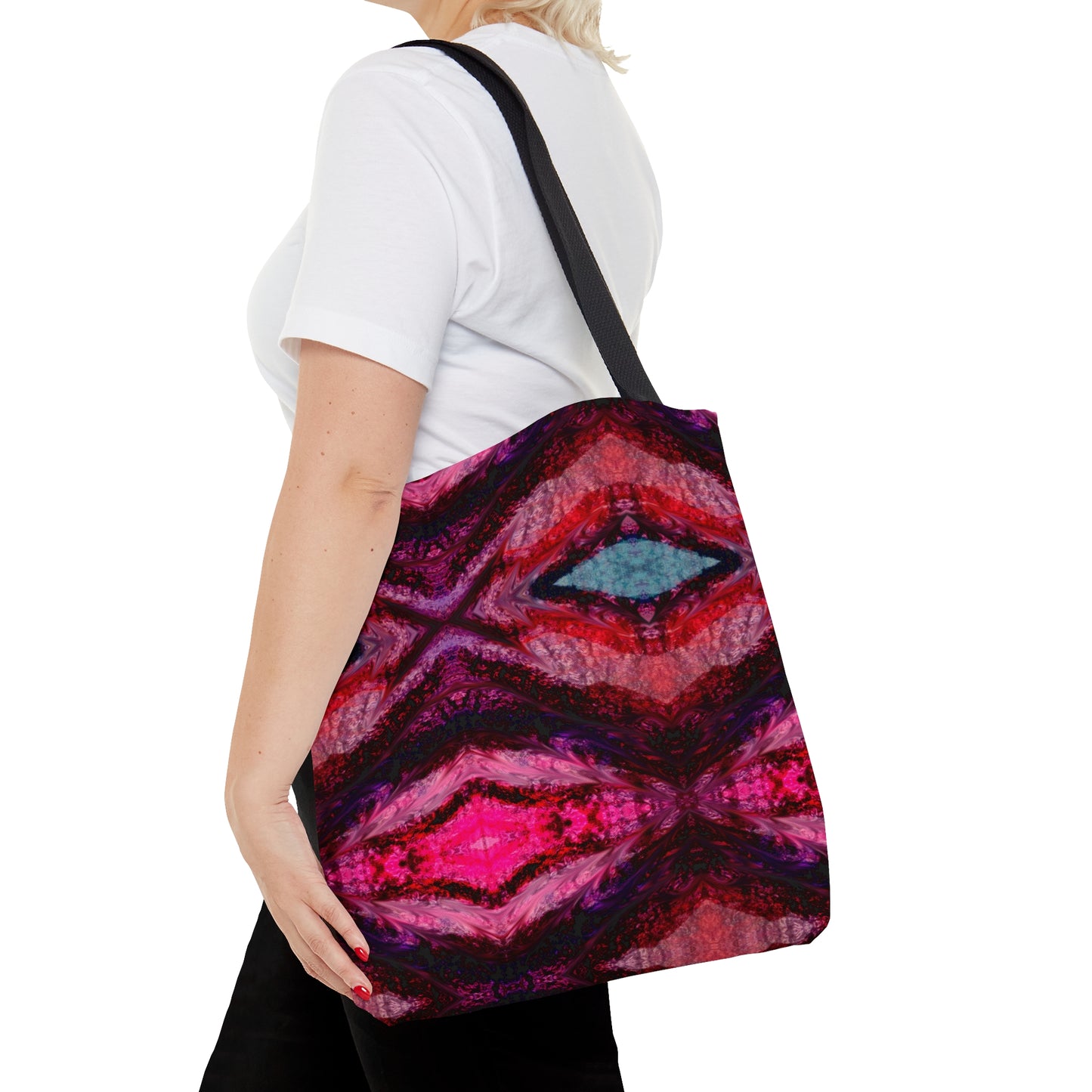 Purple Geode Tote Bag (AOP)