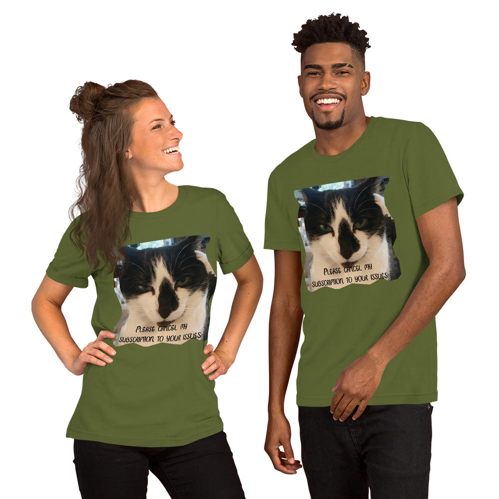Subscription Issues Short-Sleeve Unisex T-Shirt