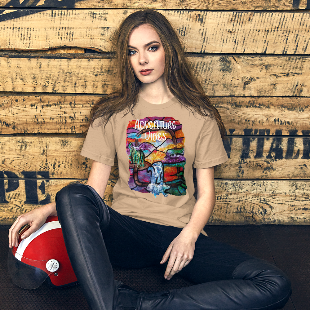 womens tee shirt for motivational ,inspirational, positive travel and adventure planning