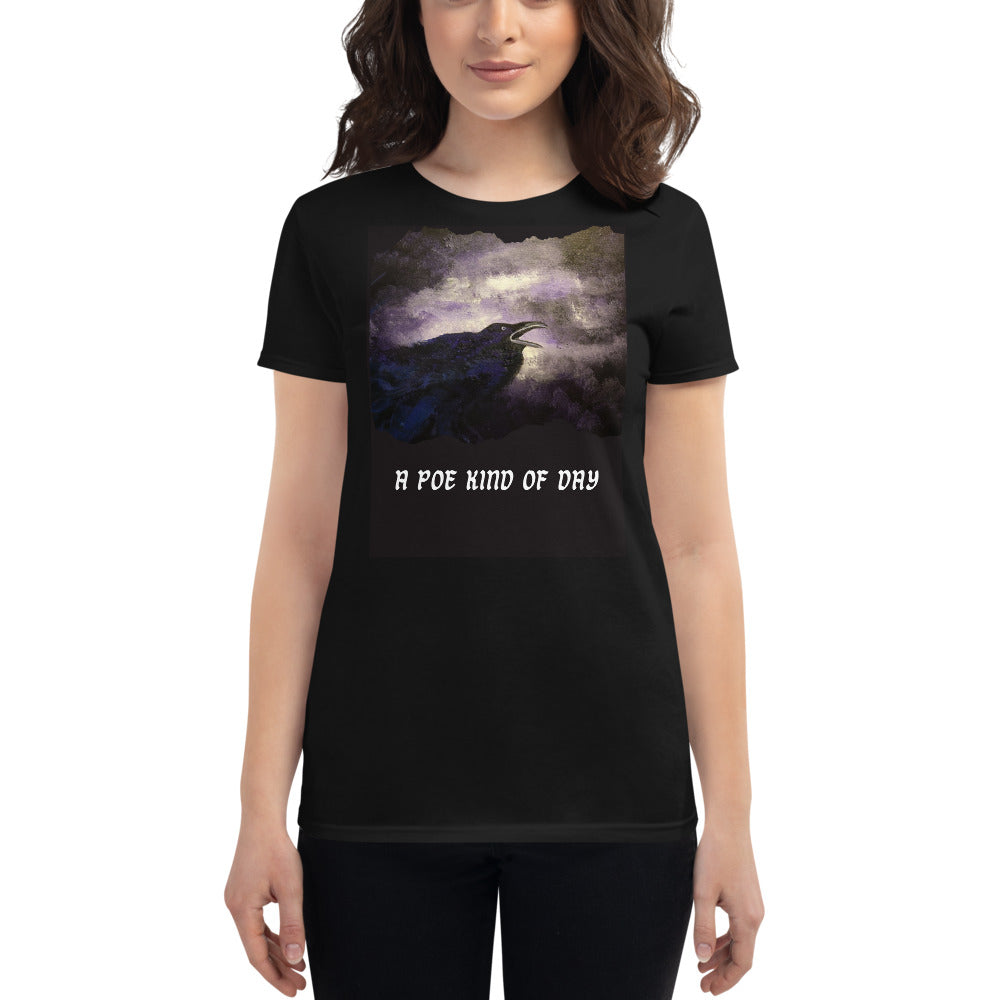 Poe's Raven Women's short sleeve t-shirt