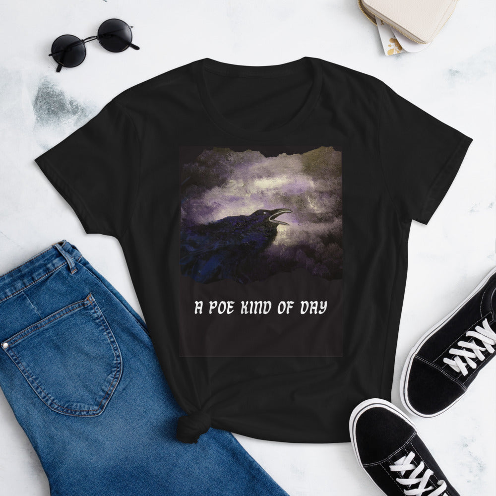 Poe's Raven Women's short sleeve t-shirt