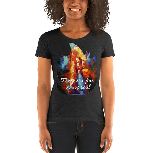 Fire in my Soul Ladies' short sleeve t-shirt
