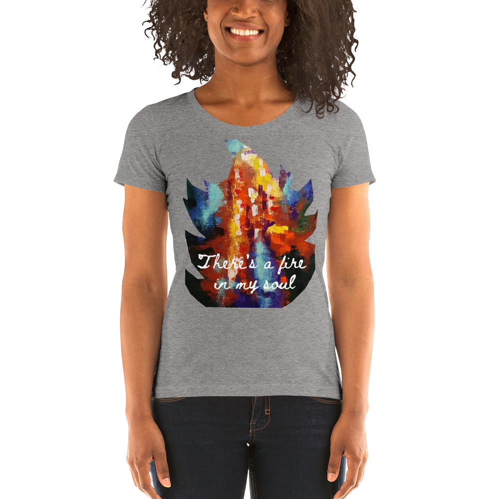 Fire in my Soul Ladies' short sleeve t-shirt