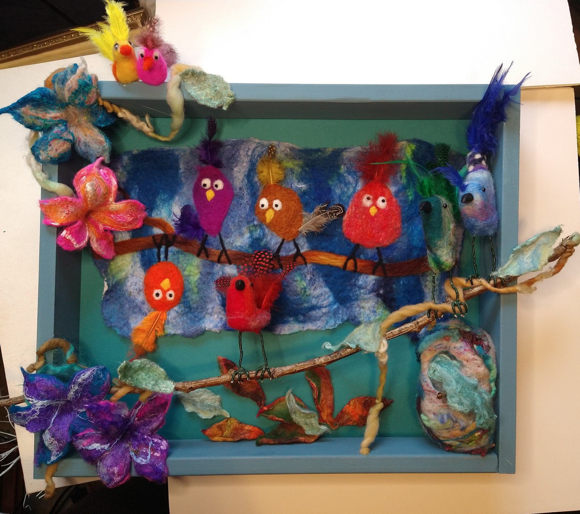 For the Birds Shadow Box