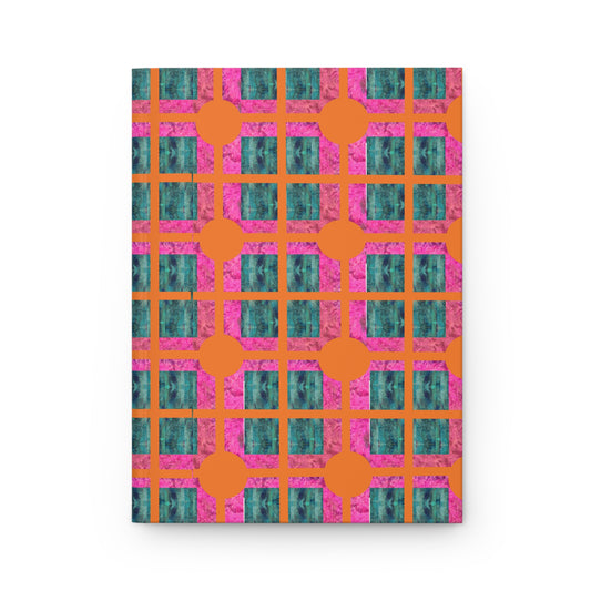 Optical illusion Hardcover Journal Matte