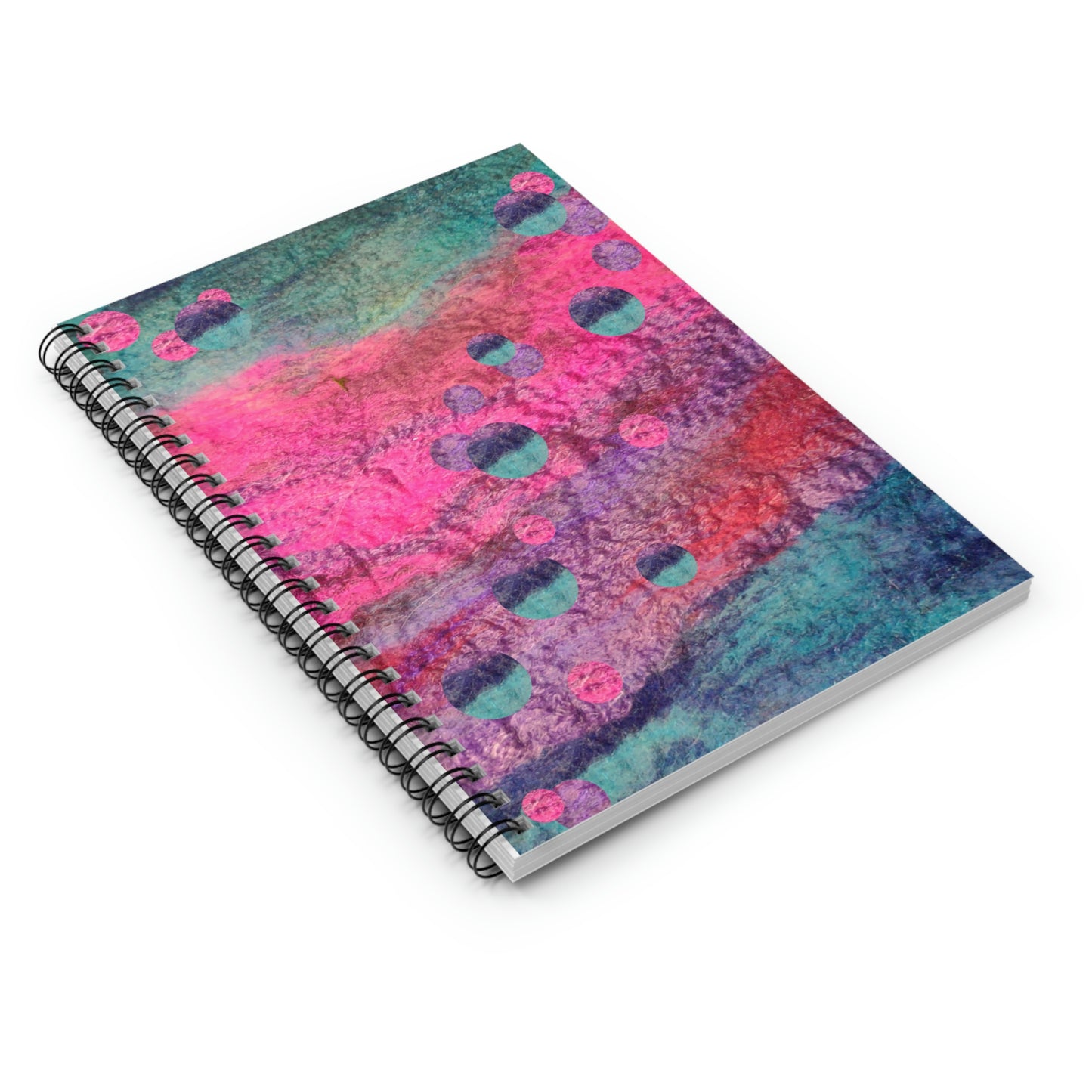 Magenta Daze, Planetary Alignment, Spiral Notebook - Ruled Line