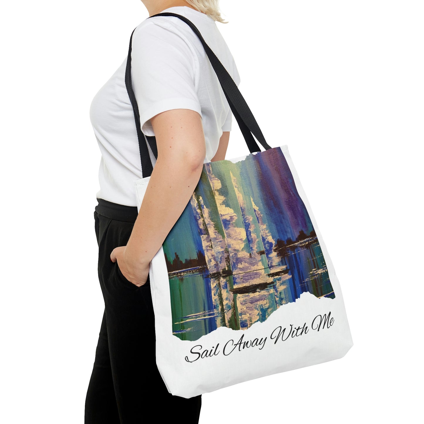 Sail Away With Me  AOP Tote Bag