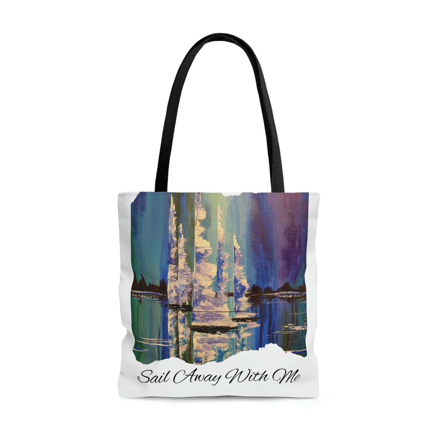 Sail Away With Me  AOP Tote Bag