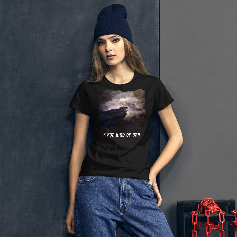 Poe's Raven Women's short sleeve t-shirt